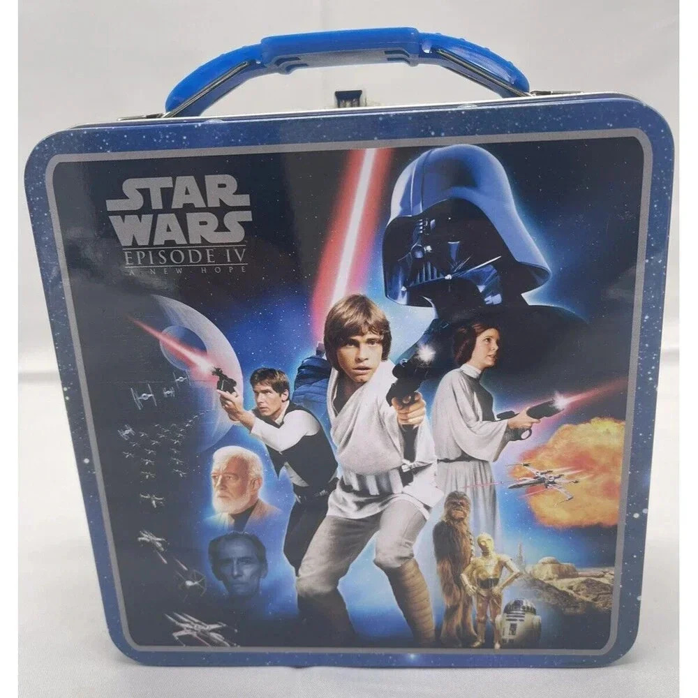 Star Wars Episode IV A New Hope Tin Lunch Box Small 6x7x3
